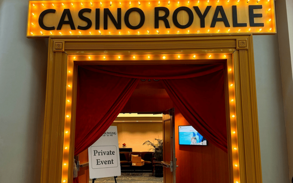 Casino Night Corporate Event Décor in Florida