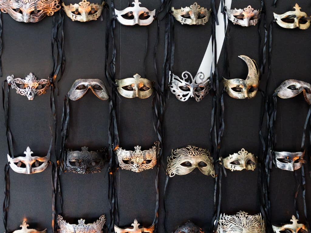 Custom Mask Wall Themed Corporate Event