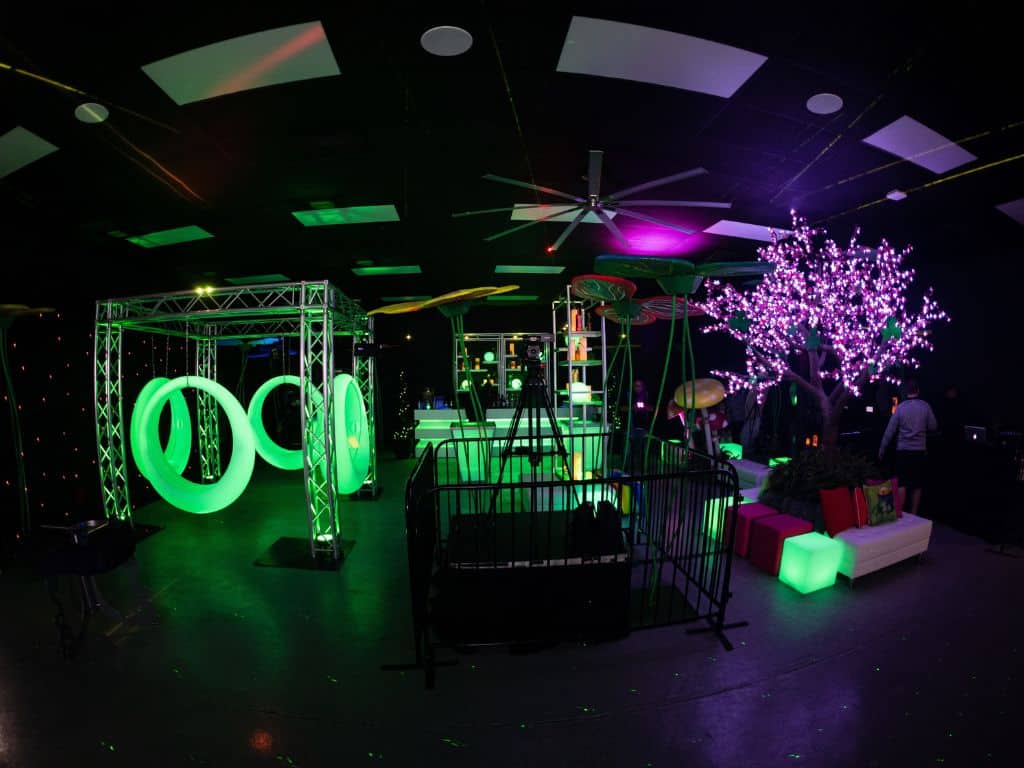 St. Patrick’s Glow Room